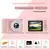 Mini câmera digital portátil para estudantes – câmera de brinquedo infantil de alta definição com design fofo, modelo de nível de entrada para meninas na internet