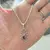 colar para meninas cor prata corrente aranha pingente na internet