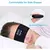 Máscara de sono bluetooth dormir fones de ouvido bandana fino macio elástico na internet