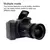 Câmera fotográfica profissional para iniciantes, filmadora digital slr, portátil - DiverSatil