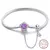 Pulseira de prata 925 original 17-20cm estrela lua sol trevo de quatro folhas - DiverSatil