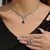 Imagem do Conjunto de Jóias para Mulheres, Colar com Pingente