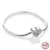 Pulseira de prata 925 original 17-20cm estrela lua sol trevo de quatro folhas - loja online
