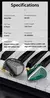 Fones De Ouvido, Armadura Equilibrada, HiFi Bass - DiverSatil