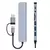 HUB USB com leitor de cartão divisor, USB C Port, SD, leitor de cartão TF - comprar online