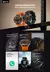 Novo zeblaze stratos 2 plus gps relógio inteligente 1.43 display amoled bússola