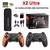 X2 Ultra Video Game Stick Console, Apenas 2.4G Duplo Controlador Sem Fio, 4K HD30000 Jogos, 128G, Jogos Retro, Presente de Natal