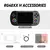 Anbernic rg40xx h console de jogos portátil linux sistema de 64 bits 4.0 polegadas