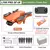 Lyrc l900 pro gps drone 4k profissional hd câmera dupla 5g wifi motor sem escova - comprar online