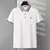 Moda masculina 2025 camisa polo de verão de manga curta design sofisticado