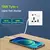 Tomada de parede tipo C com controle de interruptor, soquete duplo universal - comprar online