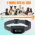 Coleira de treinamento digital para cães, 800m, à prova d'água, recarregável, controle remoto, animal de estimação, com display lcd, para todos os tamanhos, som de vibração de choque - loja online