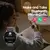 Smartwatch Novo zeblaze btalk 3 gps 1.43 "tela amoled alças duplas - loja online