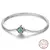 Pulseira de prata 925 original 17-20cm estrela lua sol trevo de quatro folhas - comprar online