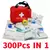 Portátil 16-300 pçs conjunto de sobrevivência de emergência kit de primeiros socorros para medicamentos acampamento ao ar livre caminhadas saco médico bolsa de emergência - DiverSatil