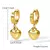 Eilieck 316l aço inoxidável coração amor colar pulseiras brincos conjunto banhado a ouro 18k na internet