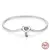 Pulseira de prata 925 original 17-20cm estrela lua sol trevo de quatro folhas na internet
