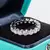 AnuJewel 4mm 5cttw D Color Moissanite Wedding Band Ring 925 Silver Sterling - loja online