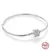 Pulseira de prata 925 original 17-20cm estrela lua sol trevo de quatro folhas - loja online