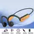 Xiaomi-Real Bone Conduction Sport Headphone, fone de ouvido sem fio, fone de ouvido