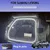 Faixa de barra de luz led para porta-malas traseiro, faixa de lâmpada decorativa interna para subaru levorg - DiverSatil