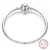 Pulseira de prata 925 original 17-20cm estrela lua sol trevo de quatro folhas