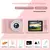 Mini câmera digital portátil para estudantes – câmera de brinquedo infantil de alta definição com design fofo, modelo de nível de entrada para meninas