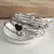 Imagem do 100% sólido 925 prata esterlina pulseira de metal para mulheres homens