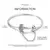 Pulseira de prata 925 original 17-20cm estrela lua sol trevo de quatro folhas - DiverSatil