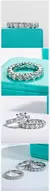 AnuJewel 4mm 5cttw D Color Moissanite Wedding Band Ring 925 Silver Sterling - DiverSatil