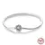 Pulseira de prata 925 original 17-20cm estrela lua sol trevo de quatro folhas na internet