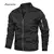 Jaqueta bomber masculina casual jaqueta leve para homens esporte - comprar online