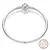 Pulseira de prata 925 original 17-20cm estrela lua sol trevo de quatro folhas - loja online