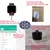 Smartwatch masculino feminino relógios de pulso relógio inteligente na internet