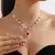 Conjunto de Jóias para Mulheres, Colar com Pingente