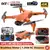Lyrc l900 pro gps drone 4k profissional hd câmera dupla 5g wifi motor sem escova