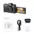 Câmera digital 4k, 48mp, 16x, zoom digital, 3 '', tela flip, wi-fi, web, filmadora na internet