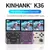 Khank console de videogame portátil retrô k36 de código aberto, 16000 jogos