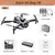 Novo s1s mini drone profissional 8k hd câmera evitar obstáculos fotografia aérea sem escova dobrável quadcopter - comprar online