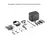 DJI AVATA 2 drone Super-Wide 4K gimbal camera1/1.3 polegadas Sensor de imagem