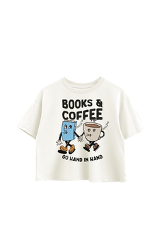 REMERA BOOK AND COFEE