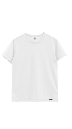 REMERA BASICA BLANCO