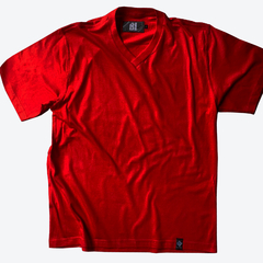 REMERA ESCOTE V ROJA - comprar online