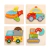 SET DIDACTICO X4 PUZZLE VEHICULOS MADERA 26 PIEZAS PHOOHI - comprar online