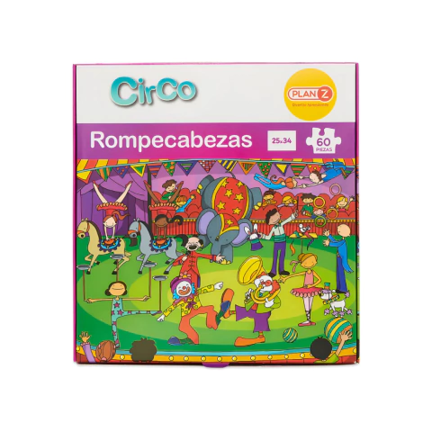 ROMPECABEZAS 60 PIEZAS CIRCO PLAN Z - comprar online