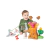 PAW PATROL MARSHALL DINO VOLCANO - tienda online