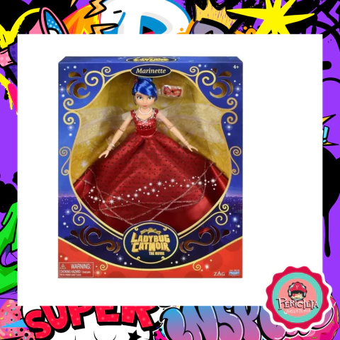 MUÑECA MARINETTE 30CM LADYBUG MIRACULOUS THE MOVIE - comprar online