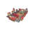 BLOQUES DE MADERA CITY BLOK MAX 2 EN 1 52 PIEZAS FIRE SPORT en internet