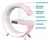 G Speaker Smart Station Luminária De Som E Carregador Rosa Cor Rosa-claro 110v/2 - Daniel Ribeiro Leme