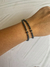 Rosario pulsera negra